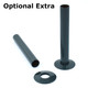 OE-SLEEVE-130-A - Echo Corner TRV All-Anthracite Thermostatic Radiator Valve OE-SLEEVE-130-A - Echo Corner TRV All-Anthracite Thermostatic Radiator Valve